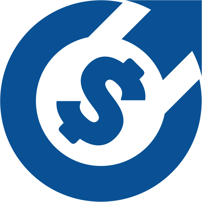 Logo creditiva azul